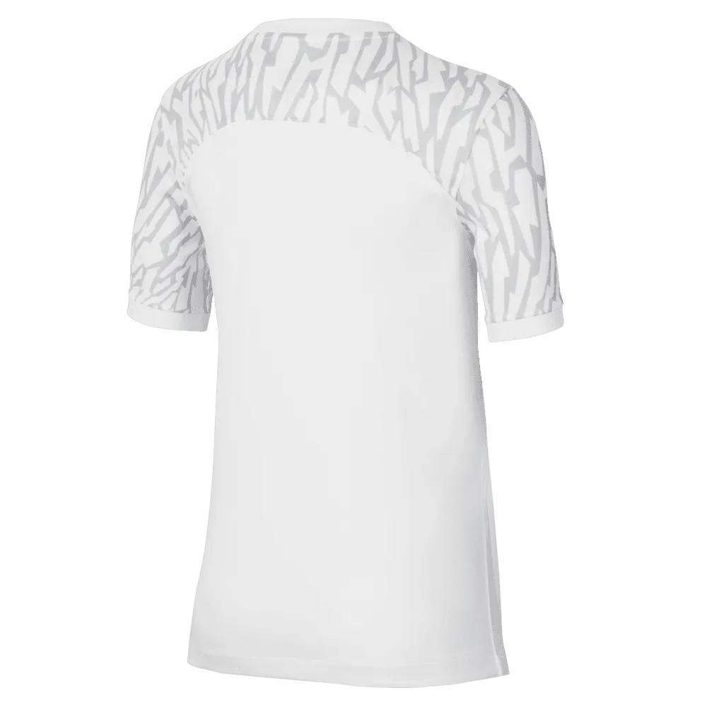 Nike 2022-23 Poland Youth Home Jersey - White