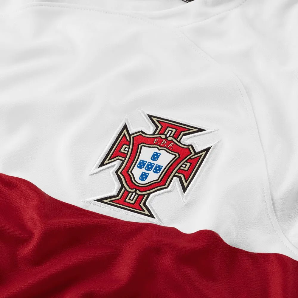 Nike 2022-23 Portugal Away Jersey - White-Red-Green