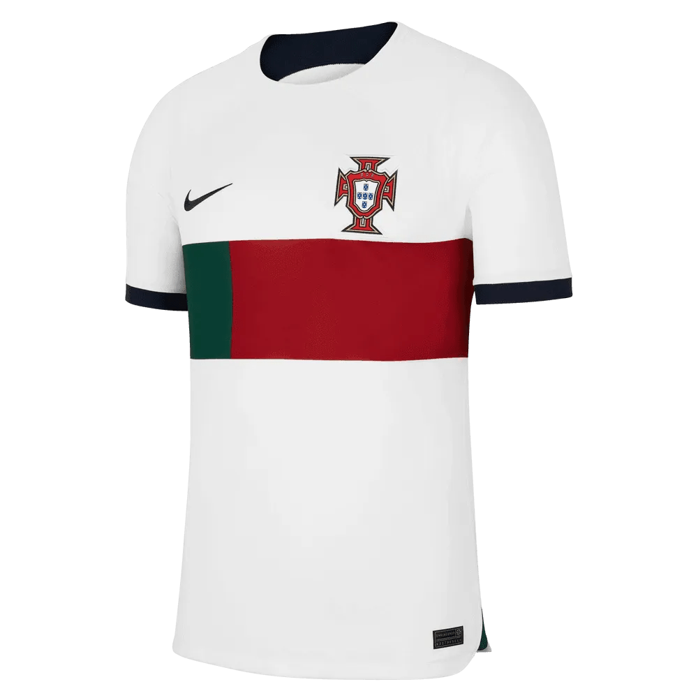 Nike 2022-23 Portugal Away Jersey - White-Red-Green