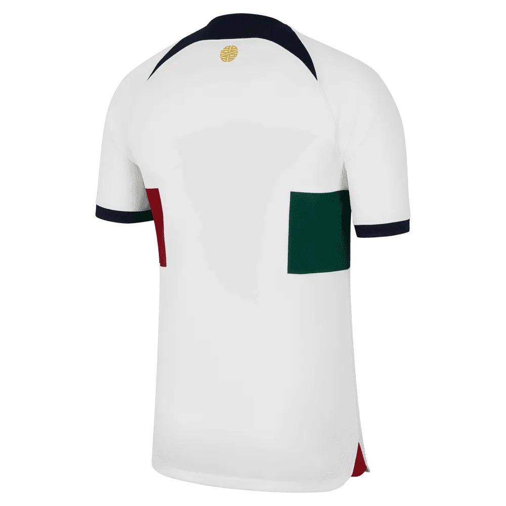 Nike 2022-23 Portugal Away Jersey - White-Red-Green