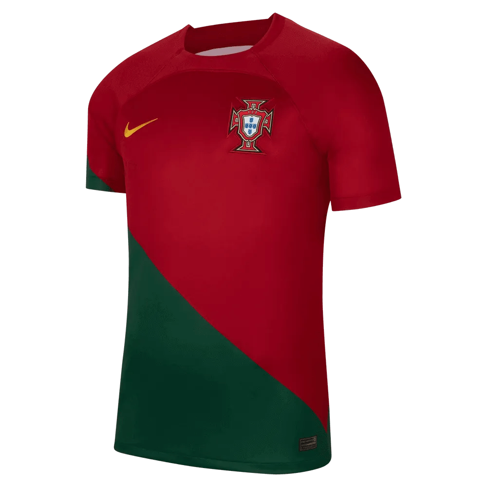 Nike 2022-23 Portugal Home Jersey- Red-Green
