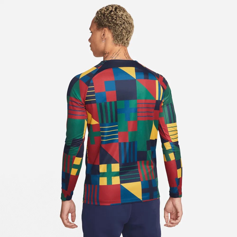 Nike 2022-23 Portugal Long-Sleeve Pre-Match Soccer Jersey – ProSoccer