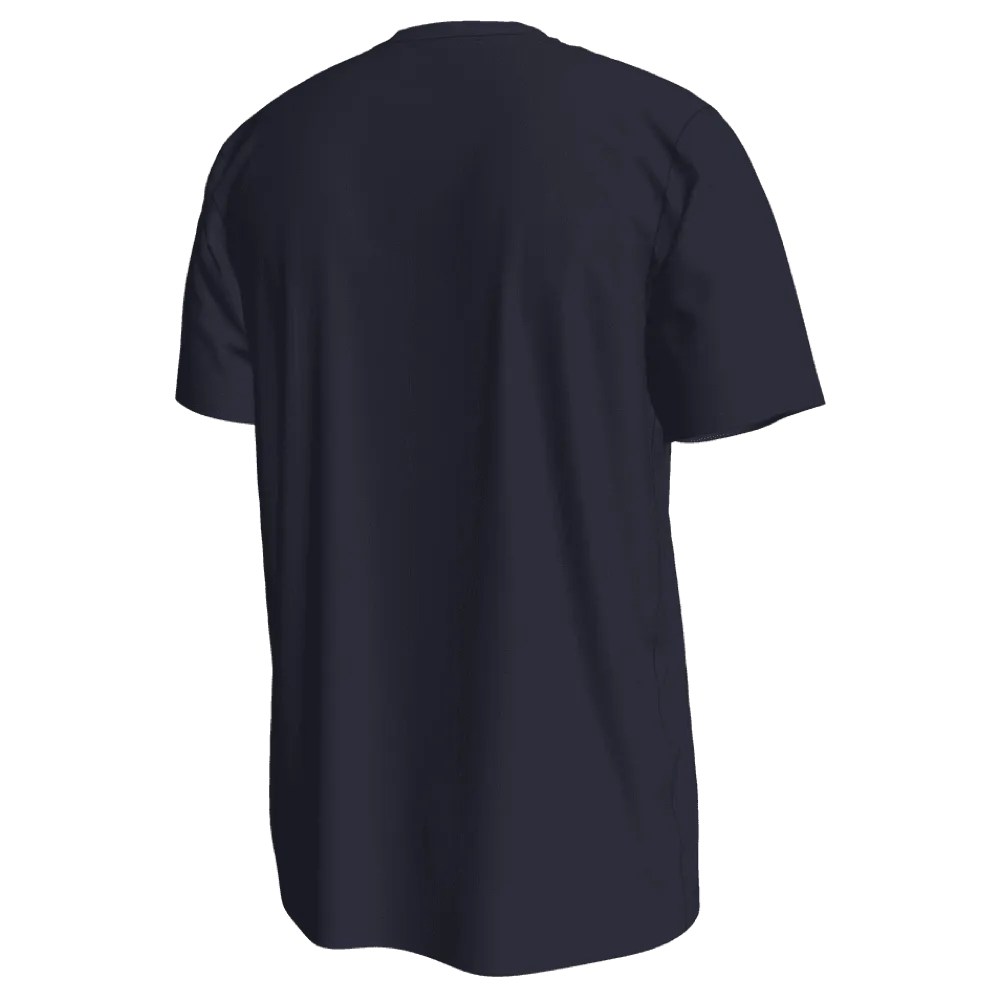 Nike 2022-23 Portugal WC Crest Tee - Navy Blue