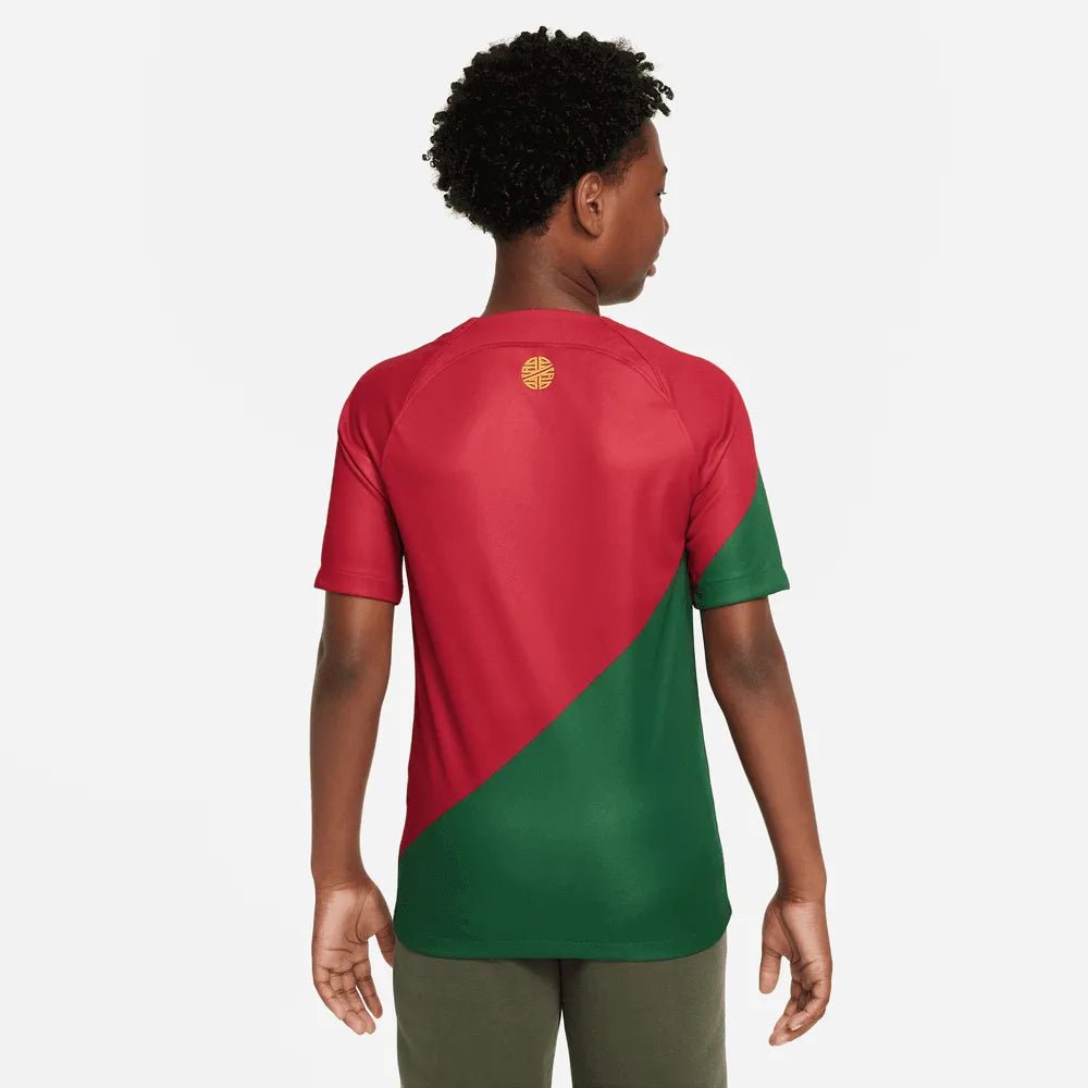 Nike 2022-23 Portugal YOUTH Home Jersey - Red-Green