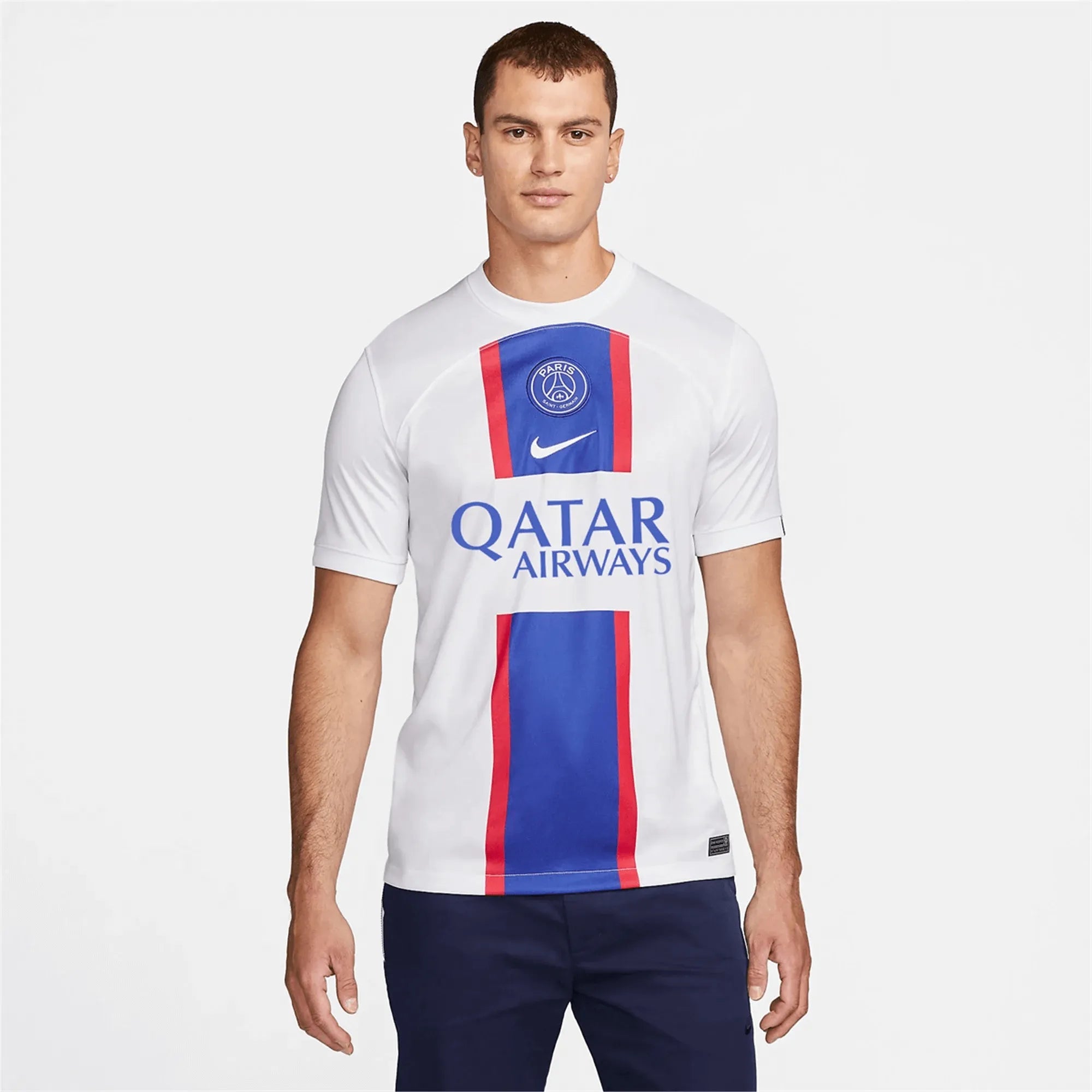 Nike 2022-23 PSG Third Jersey - White-Old Royal