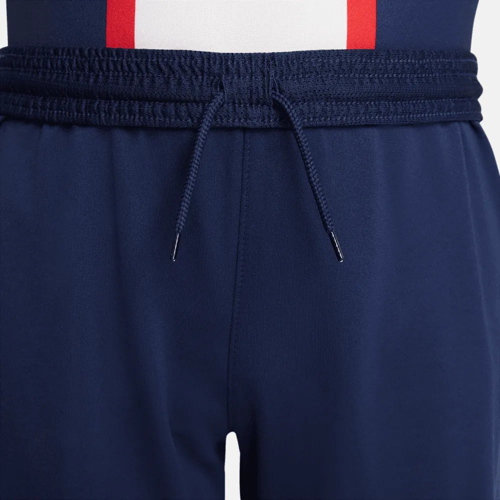 Nike 2022-23 PSG Youth Stadium Home Shorts - Navy-White