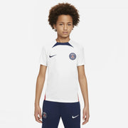 Nike 2022-23 PSG Youth Strike Top - White-Navy