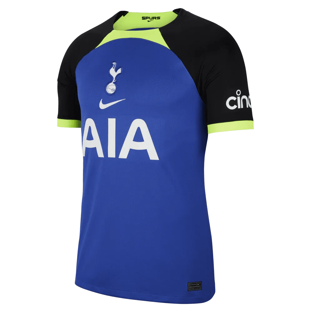 Nike 2022-23 Tottenham Away Jersey - Lapis-Black-White