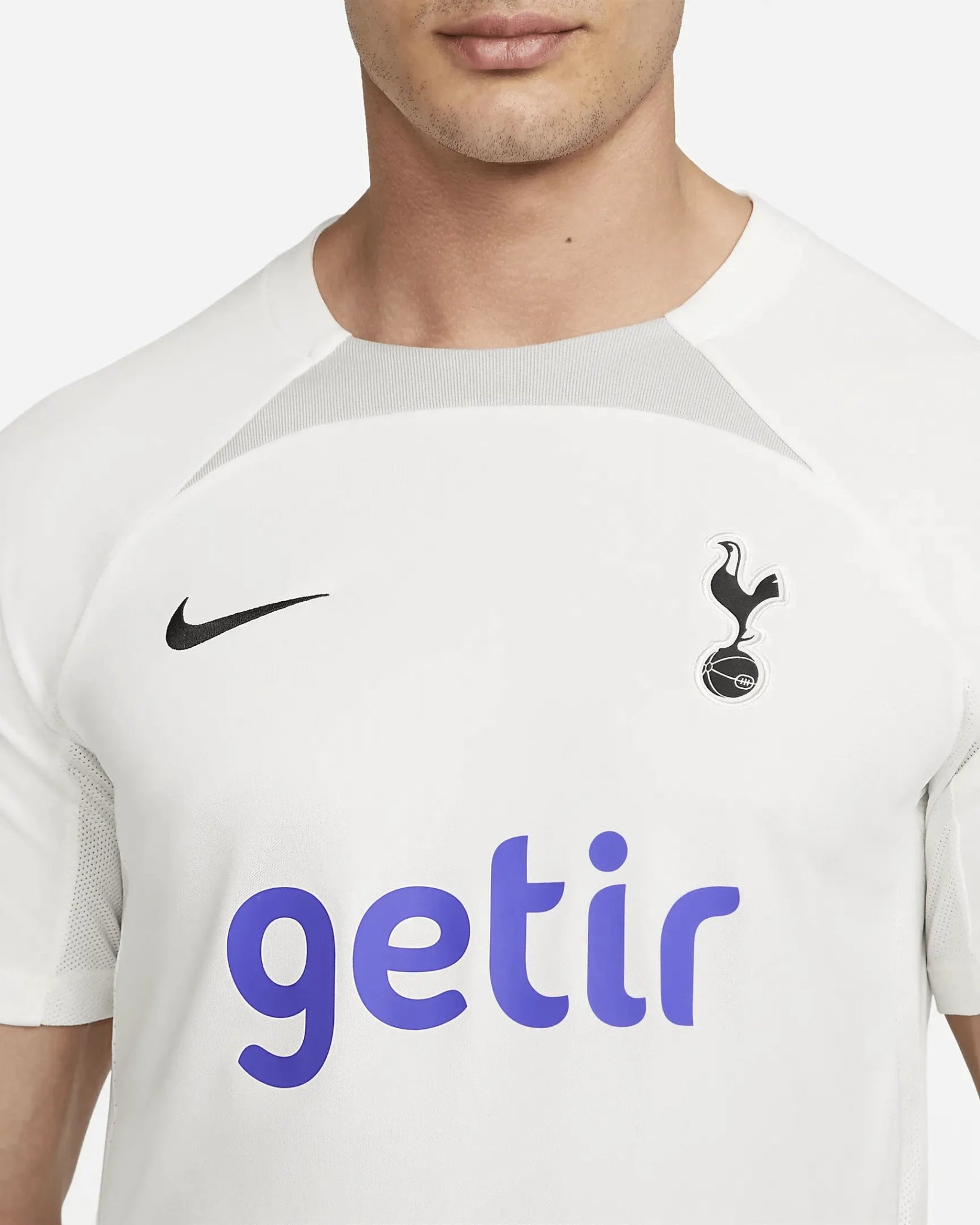 Nike 2022-23 Tottenham Strike Top - White-Black