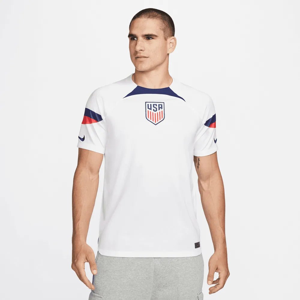 Nike 2022-23 USA Home Jersey White-Loyal Blue