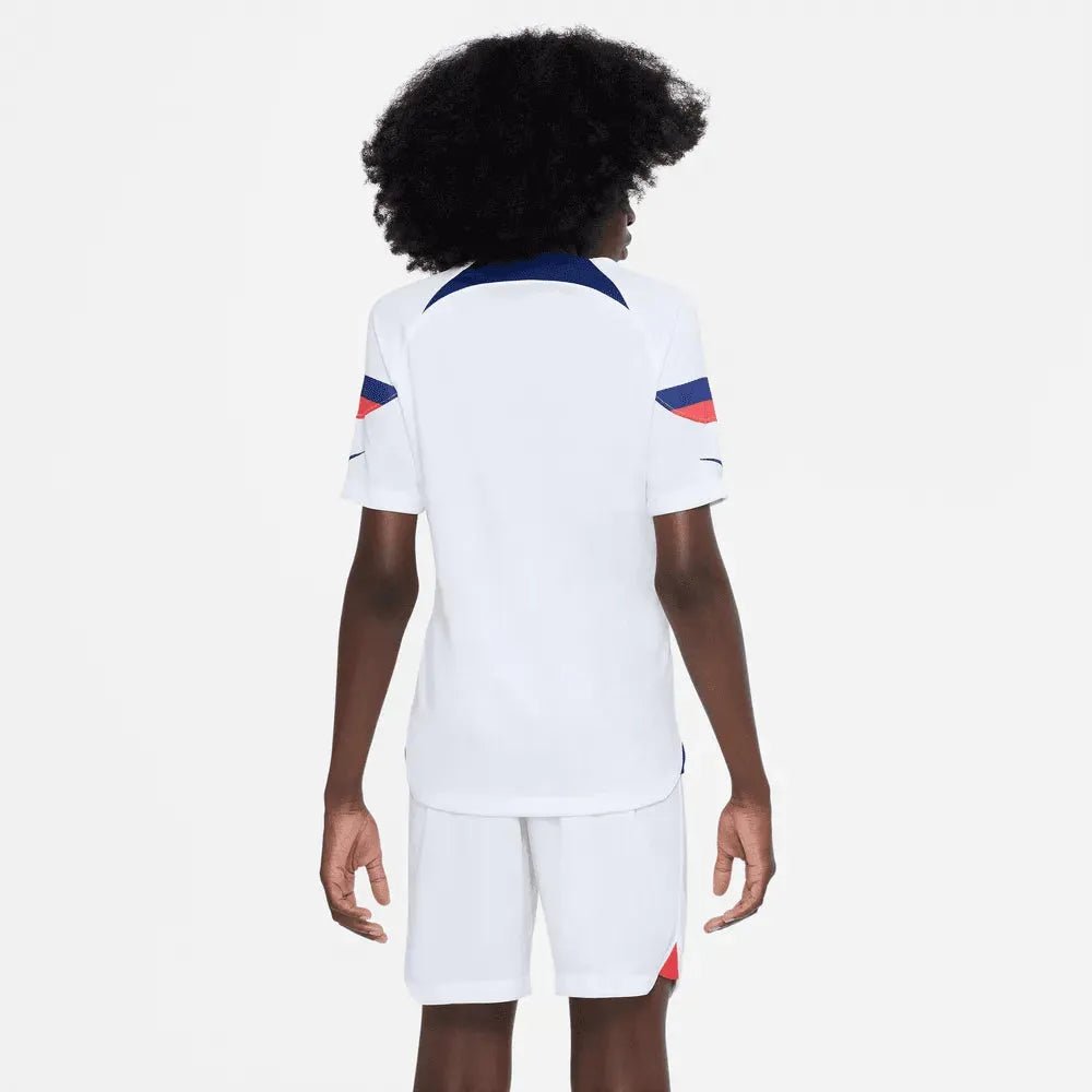 Nike 2022-23 USA Home Youth 4 Stars White-Loyal Blue