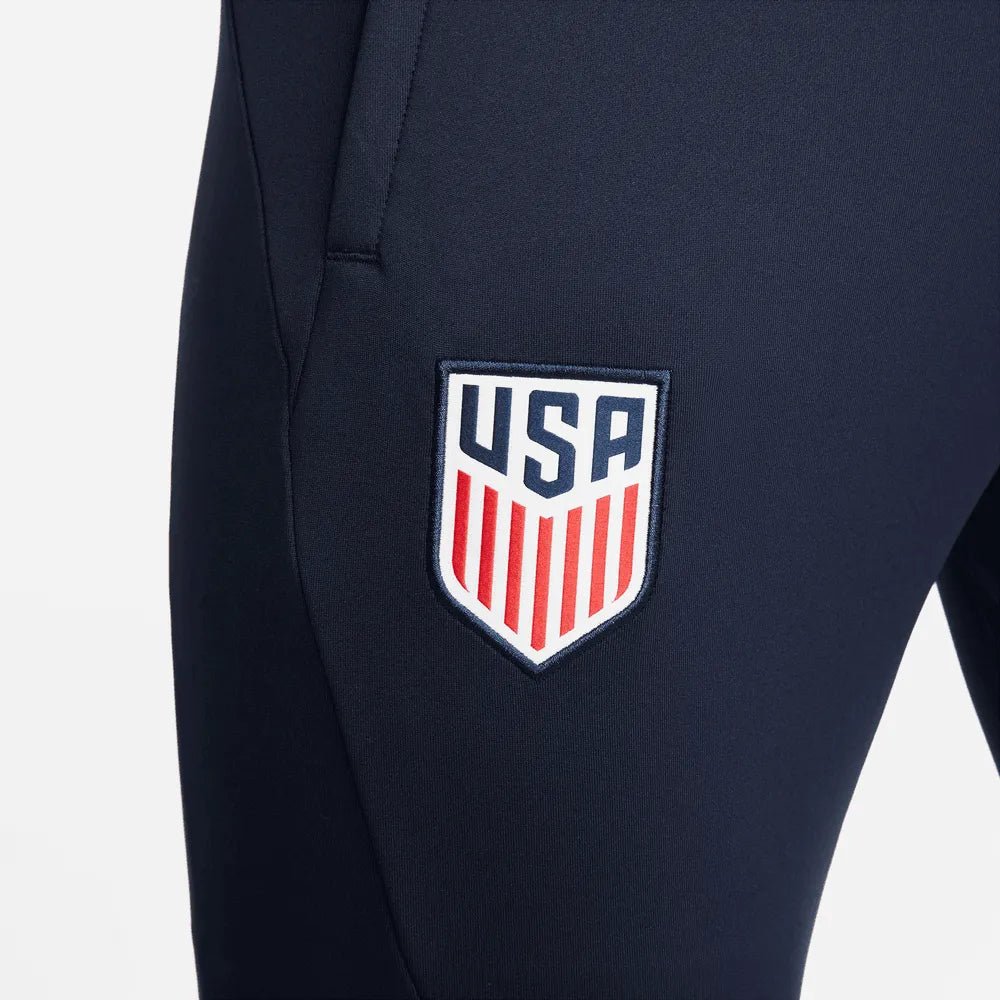 Nike 2022-23 USA Strike Pants Obsedian-White