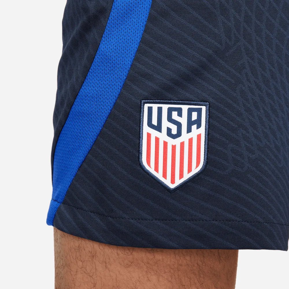 Nike 2022-23 USA Strike Short Navy-Bright Blue