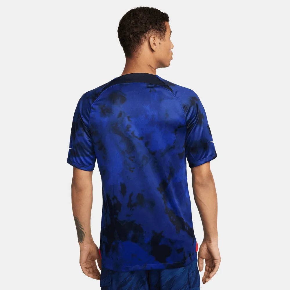 Nike 2022-23 USA Women's Away Jersey (Mens Cut) Bright Blue-Navy
