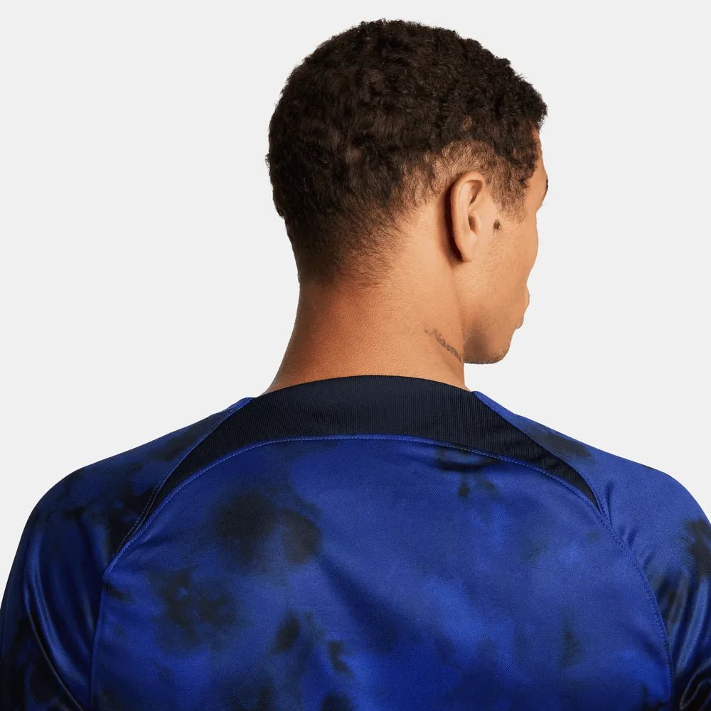 Nike 2022-23 USA Women's Away Jersey (Mens Cut) Bright Blue-Navy