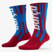 Nike 2022 Barcelona SNKR Crew Sox - Noble Red-Soar