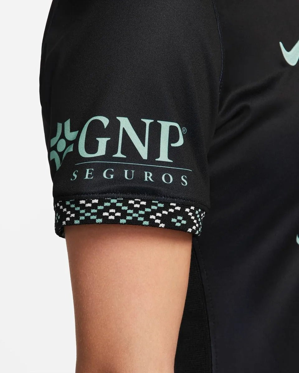 Nike 2022 Club America Women Third Jersey - Black-Healing Jade