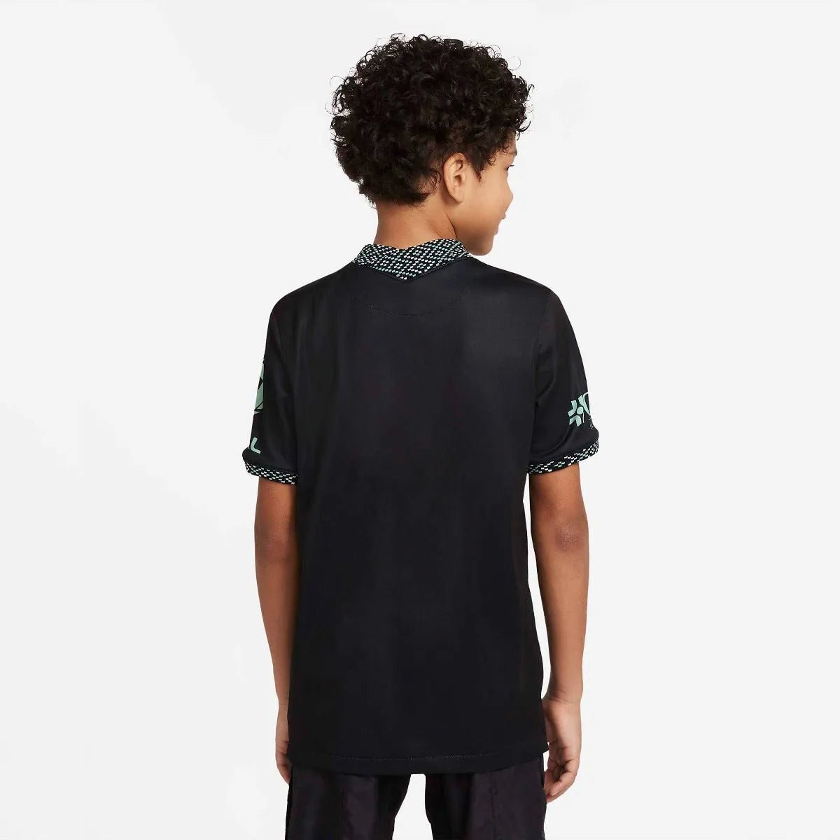 Nike 2022 Club America Youth Third Jersey - Black-Healing Jade