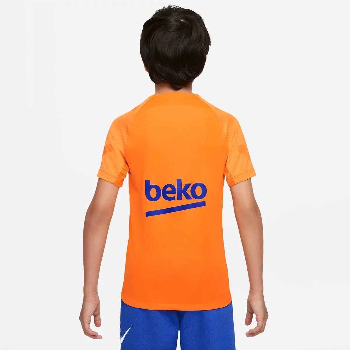 Nike 2022 FC Barcelona Youth SS Strike Top - Vivid Orange