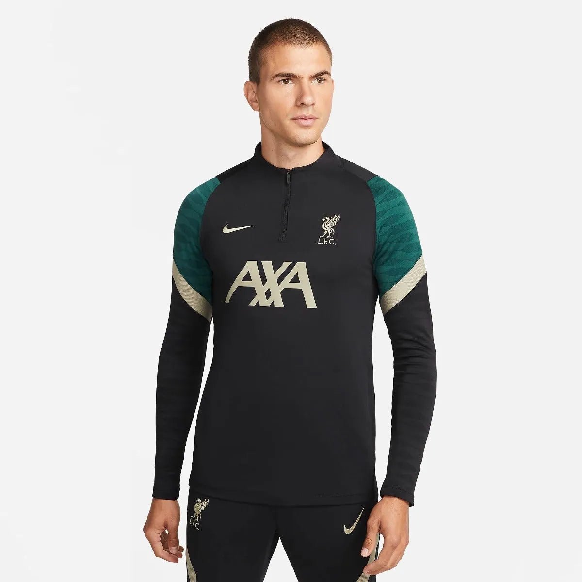 Nike 2022 Liverpool DF Strike Drill Top - Black-Mystic Stone