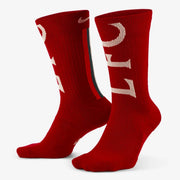 Nike 2022 Liverpool SNKR Crew Sox - Gym Red-Fossil