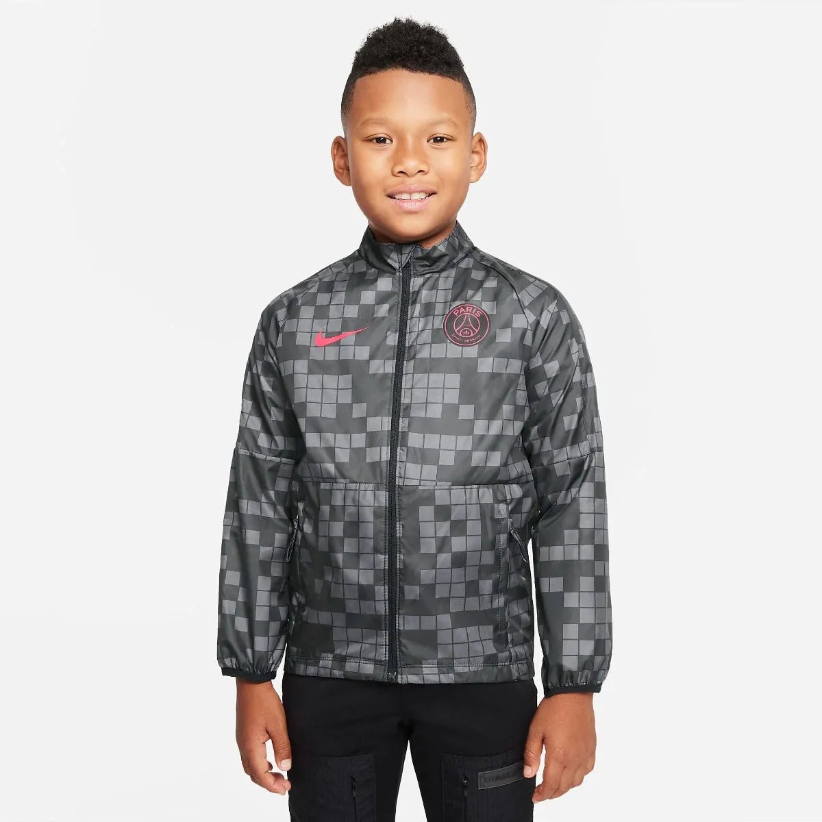Nike 2022 PSG Youth Academy AWF Jacket - Grey-Red