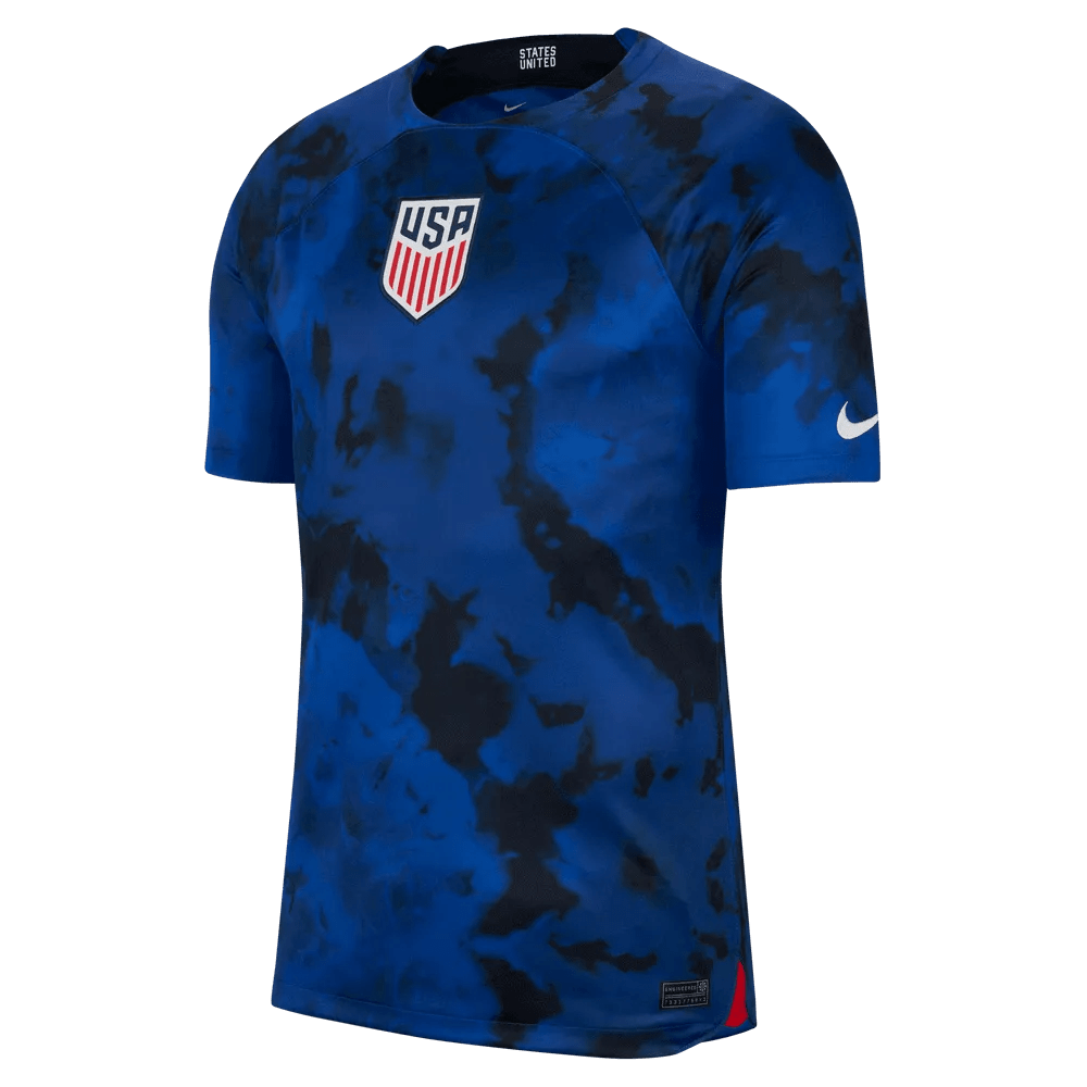 Nike 2022/23 USA Away Jersey Bright Blue-White