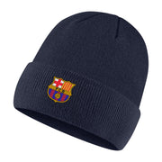 NIke 2023-24 Barcelona Cuffed Logo Beanie (Front)