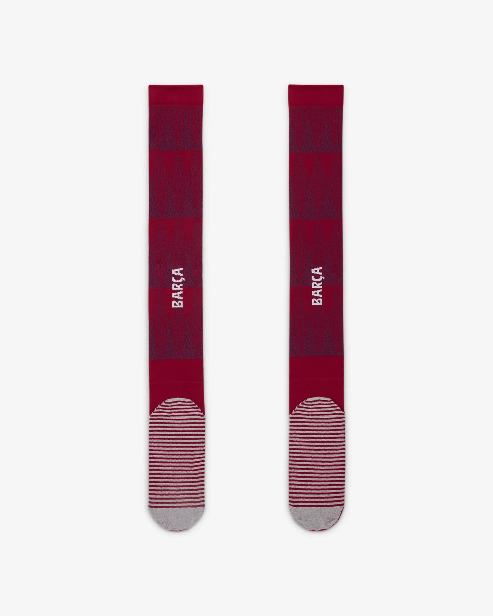 Nike 2023-24 Barcelona Home Stadium Strike Knee-High Socks