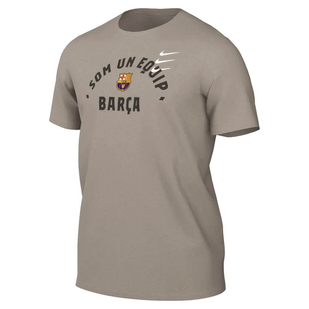 Nike 2023-24 Barcelona Tee - Olive
