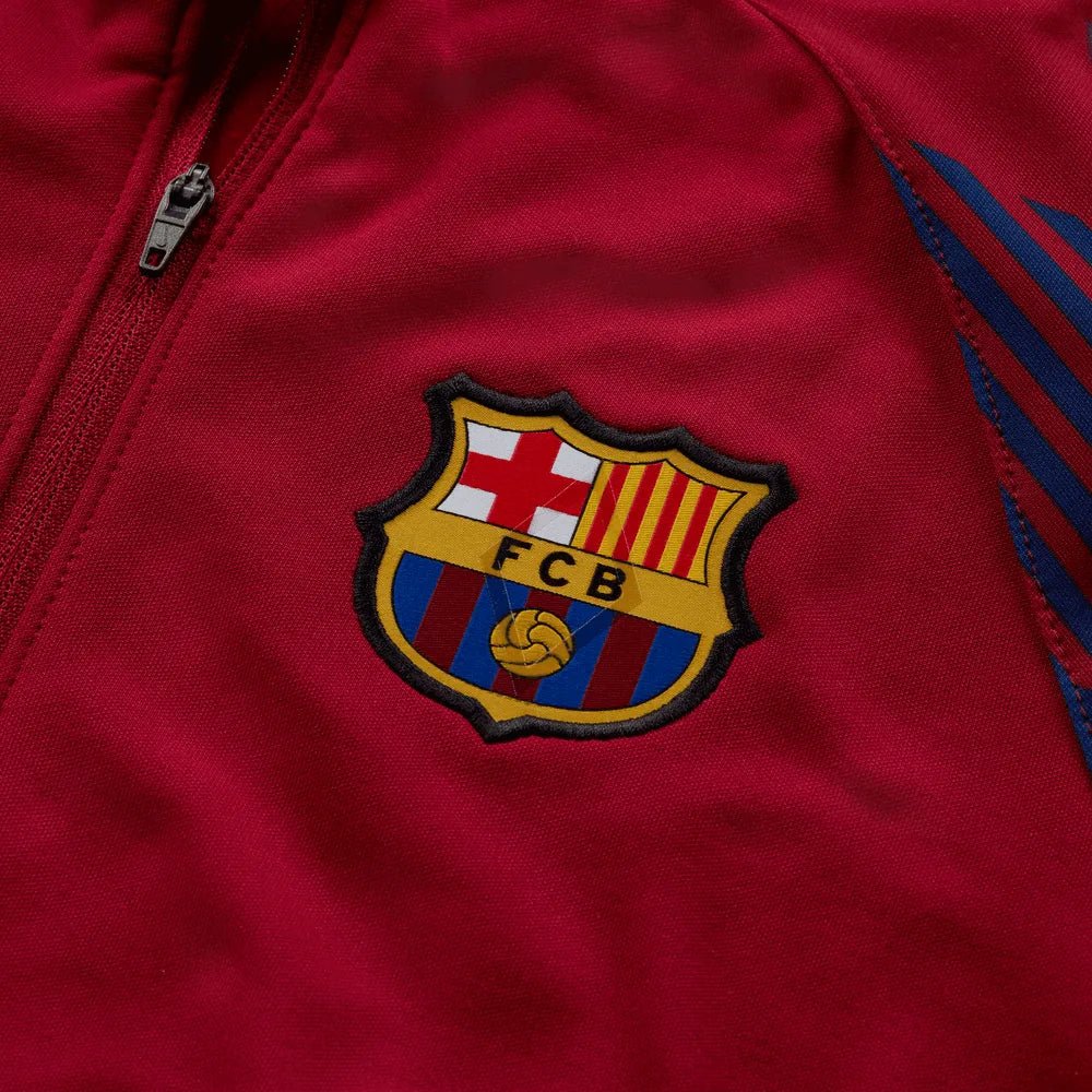 Nike 2023-24 Barcelona Youth Anthem Jacket - Noble Red