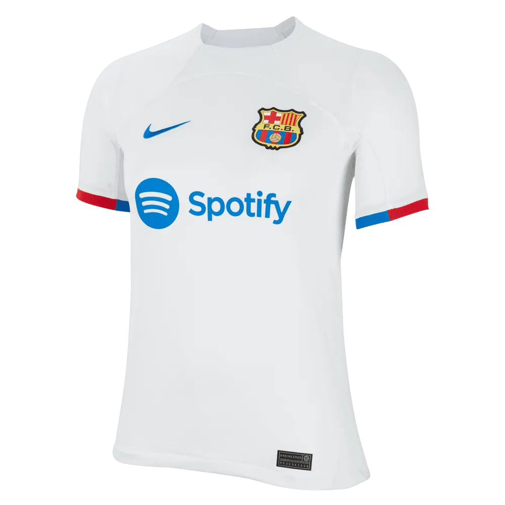 Nike 2023-24 Barcelona Youth Stadium Away Jersey