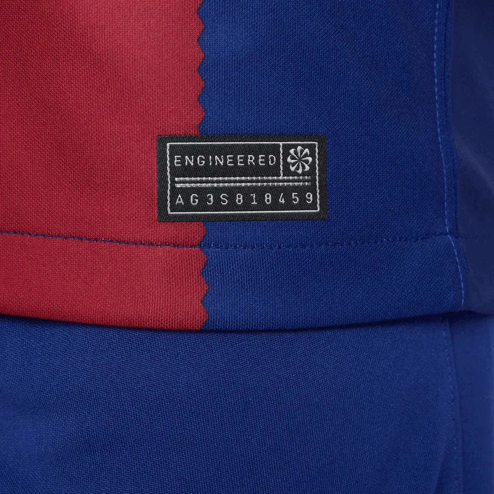 Nike 2023-24 Barcelona Youth Stadium Home Jersey