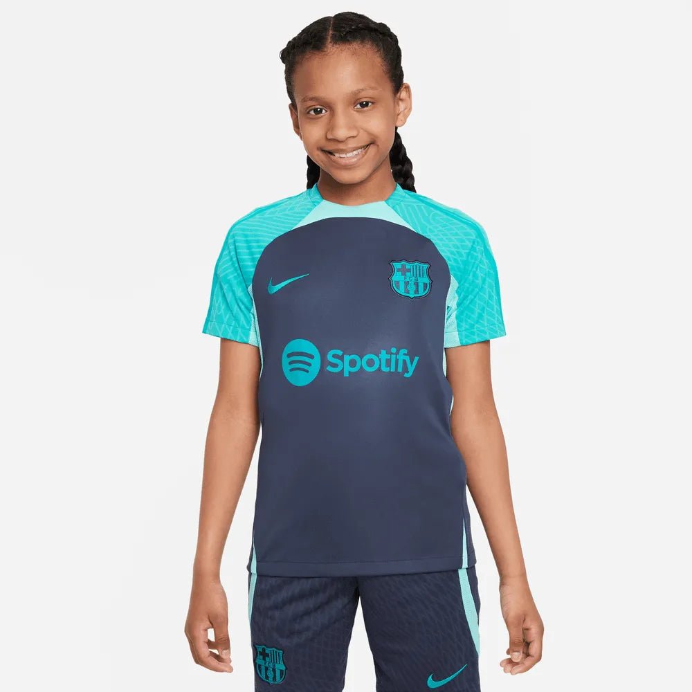 Nike 2023-24 Barcelona Youth Strike Training Jersey
