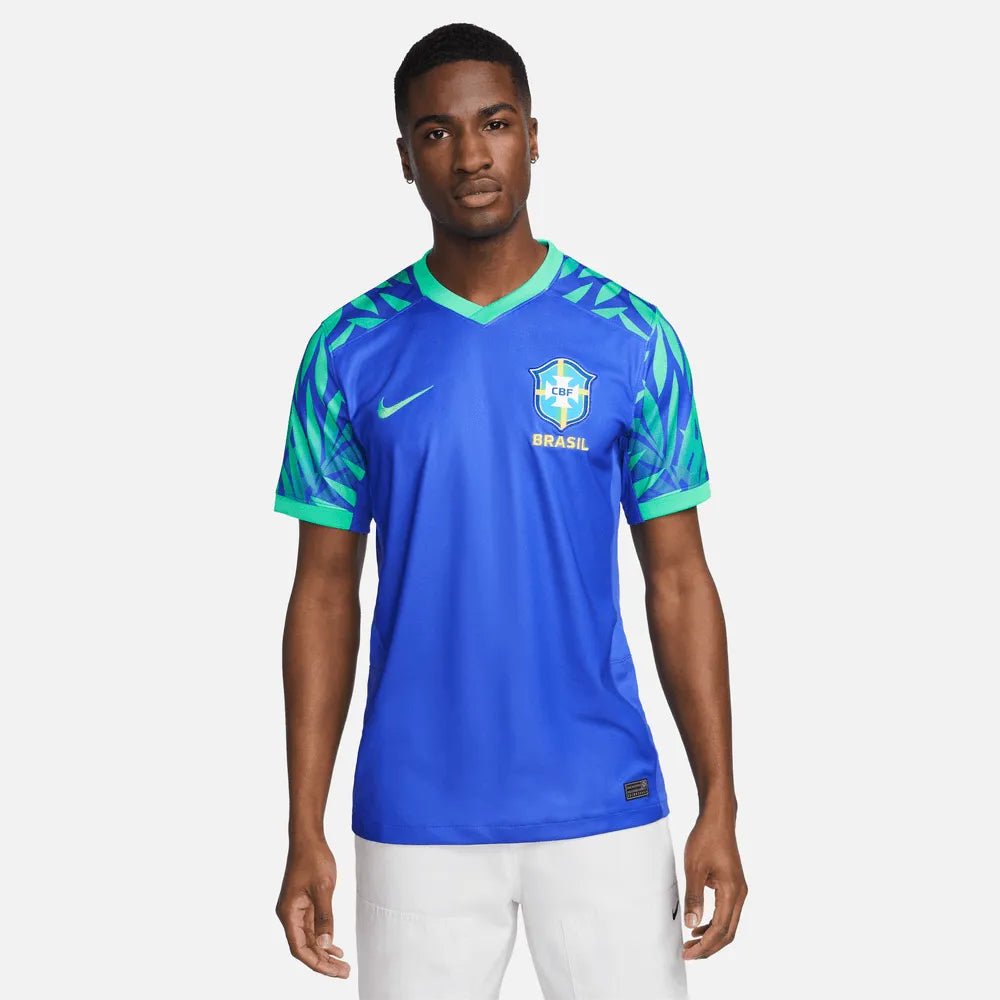 Nike 2023-24 Brazil Women's (Men's Cut) Stadium Away Jersey