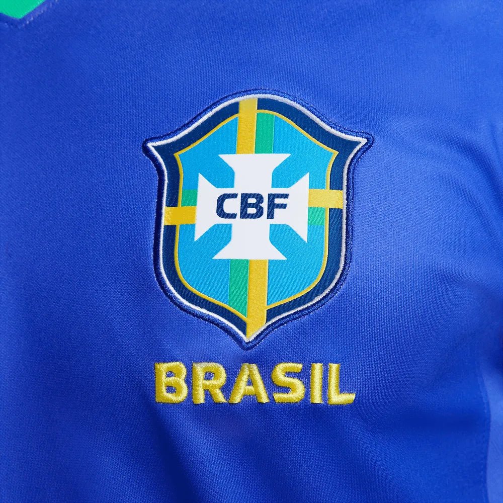 Nike 2023-24 Brazil Women's (Men's Cut) Stadium Away Jersey