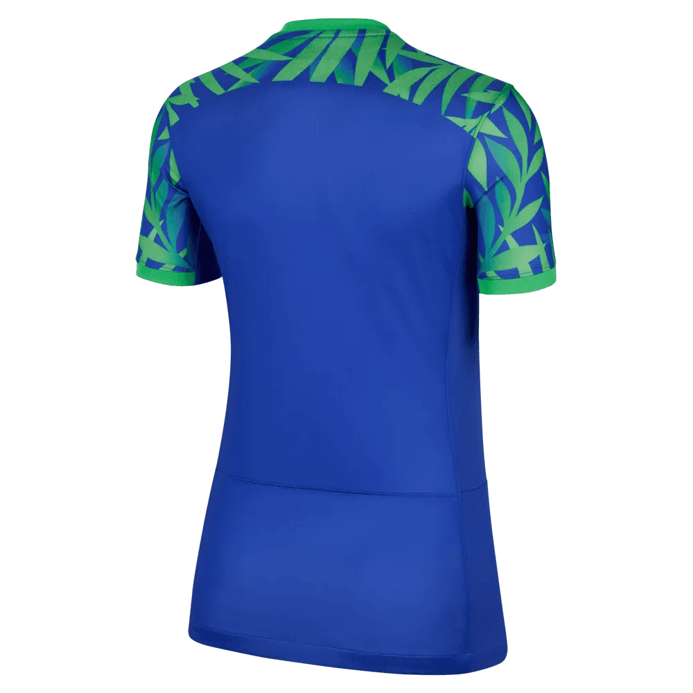 Nike 2023-24 Brazil Women's Stadium Away Jersey (Back)