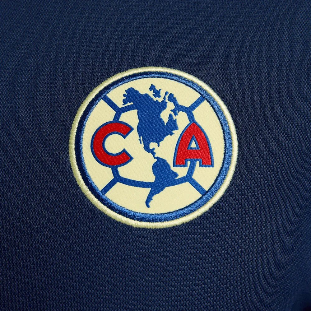 Nike 2023-24 Club America DF Polo - Navy - Red