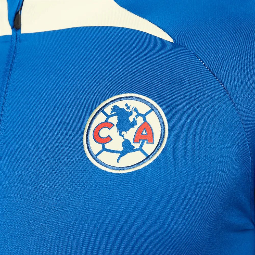 Nike 2023-24 Club America Strike Drill Top - Blue - Yellow