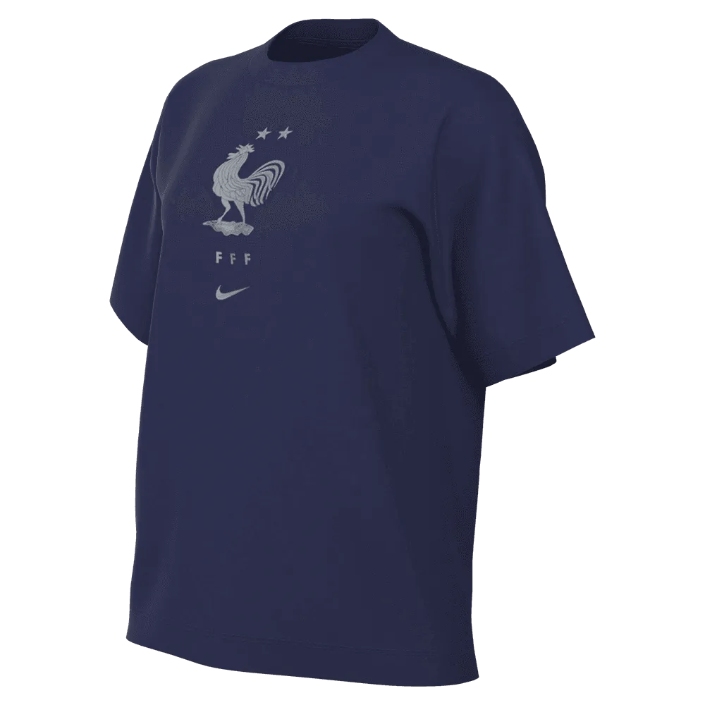 Nike 2023-24 France Women's Crest Tee (Front)