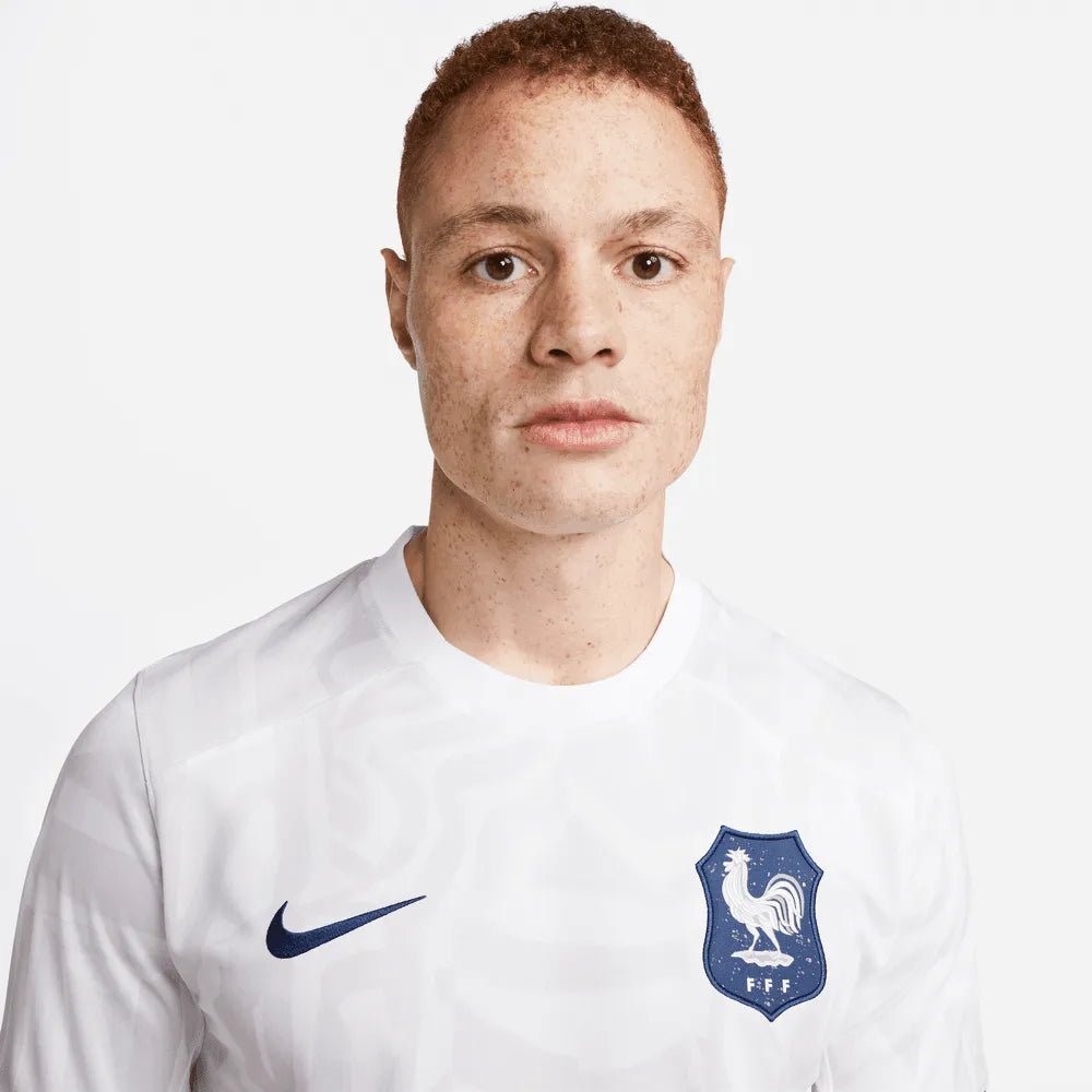 Nike 2023-24 France Women's (Men's Cut) Stadium Away Jersey