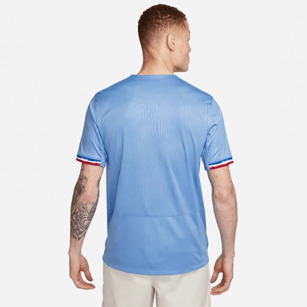 Nike 2023-24 France Women's (Men's Cut) Stadium Home Jersey