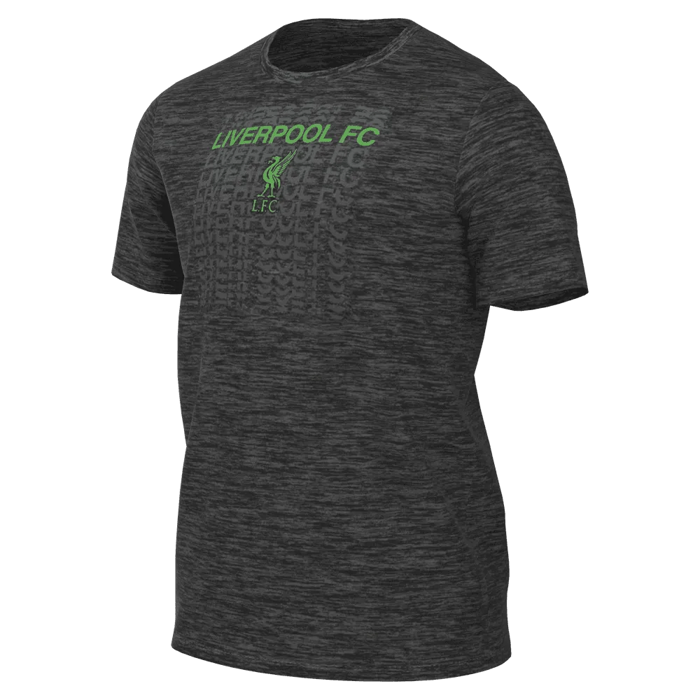 Nike 2023-24 Liverpool Crest Tee - Grey - Green