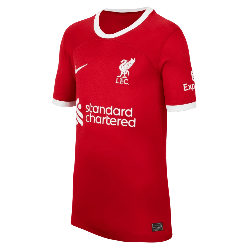 Nike 2023-24 Liverpool Youth Stadium Home Jersey