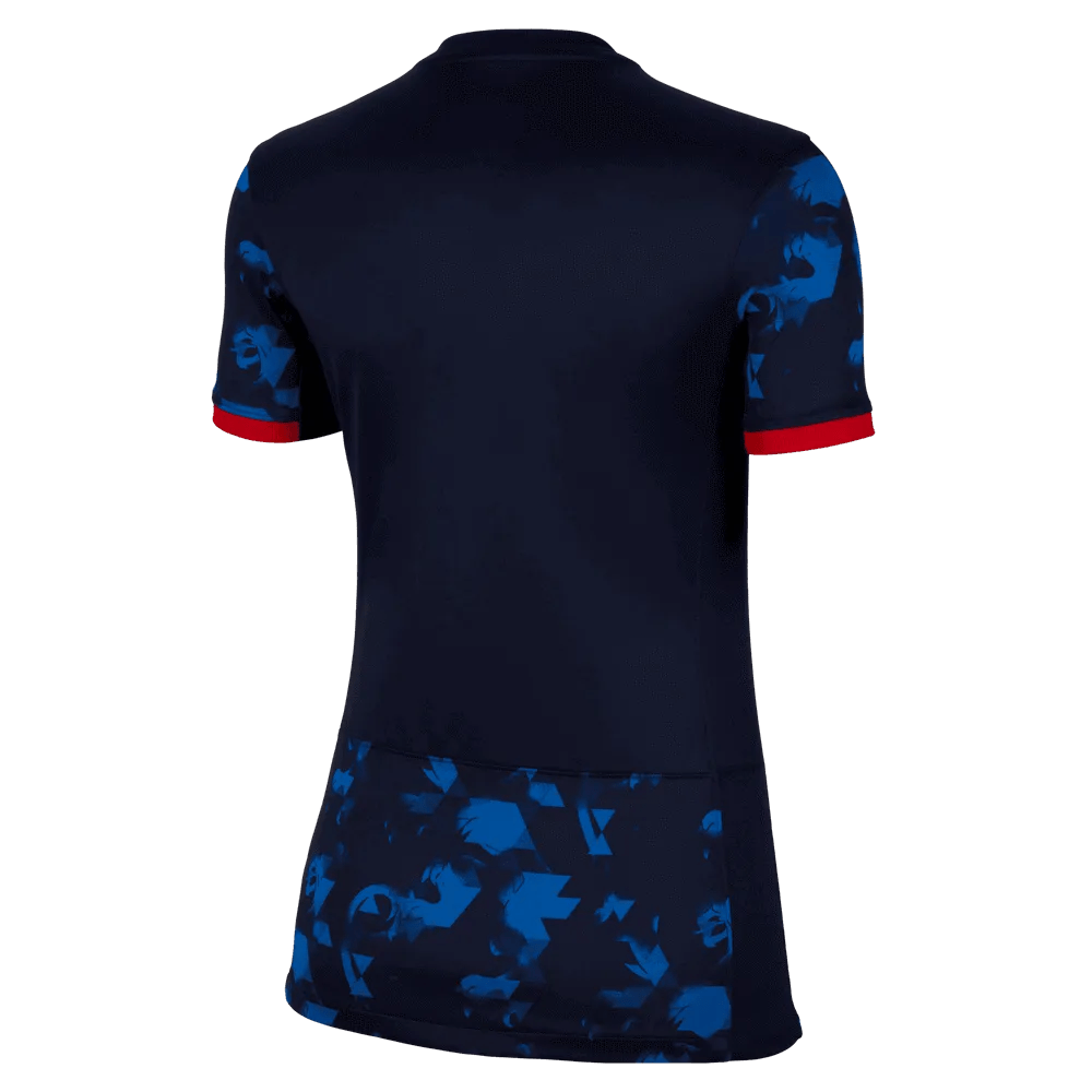 Nike 2023-24 Netherlands Women's Away Jersey (Back)