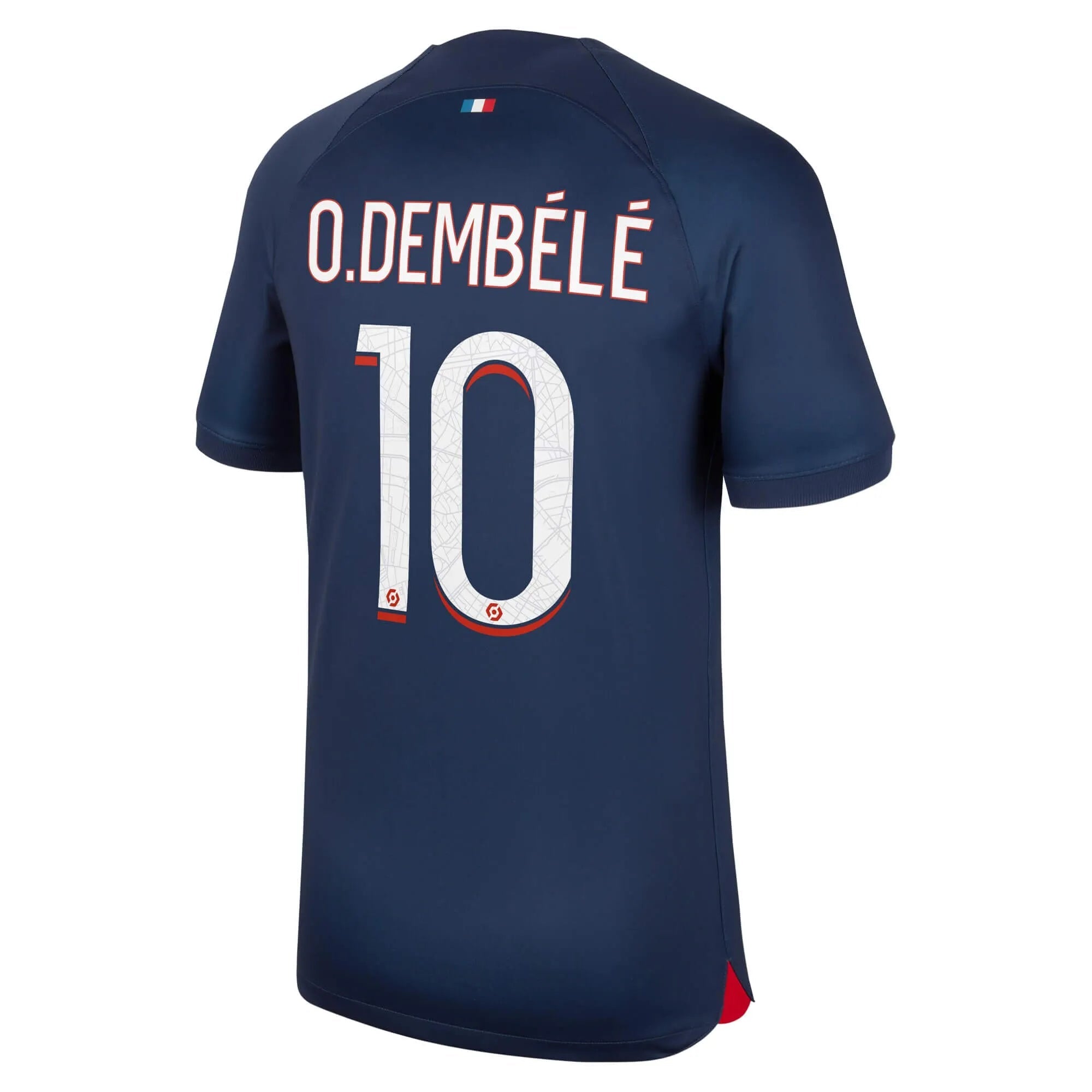 Nike 2023-24 PSG Men's Stadium Home Jersey (O. Dembele)