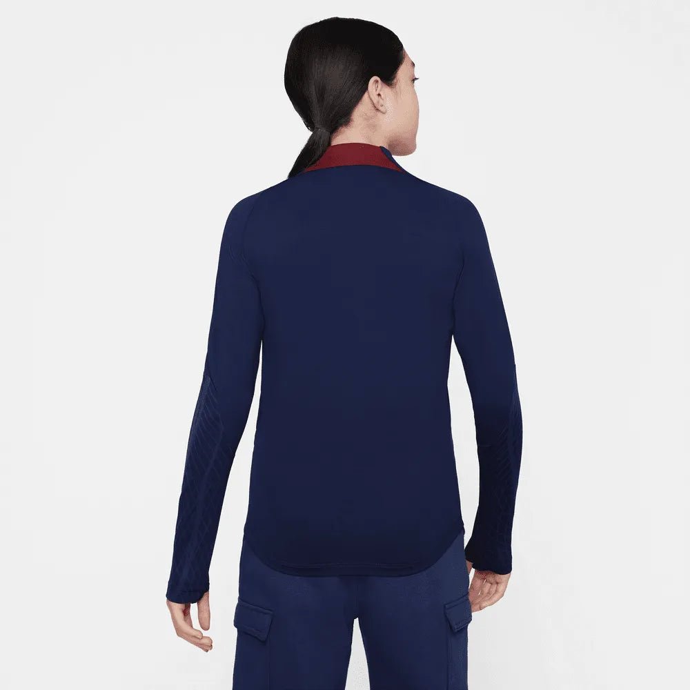 Nike 2023-24 PSG Youth DF Strike Drill Top - Navy - Burgandy - Gold