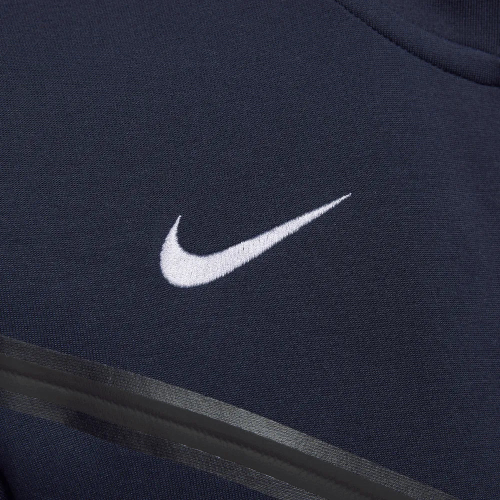 Nike 2023-24 Tottenham Tech Fleece Hooded jacket- Navy