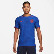 Nike 2023-24 USA Women's 4-Star Authentic Away Jersey (Mens Cut) (Model - Front)