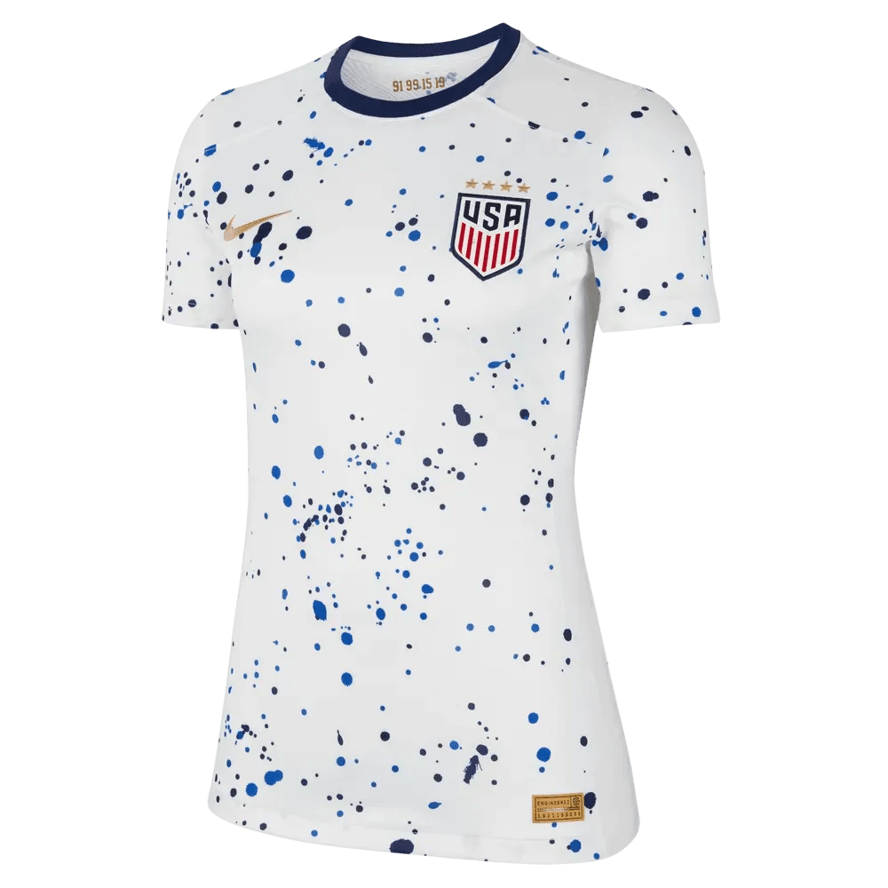 Nike 2023-24 USA Women's 4-Stars Home Jersey